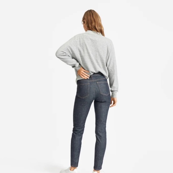 Everlane high rise skinny in indigo - Picture 2 of 5